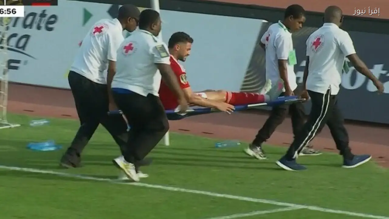 الأهلي يكشف تفاصيل إصابة ياسر إبراهيم بعد مباراة يانج أفريكانز