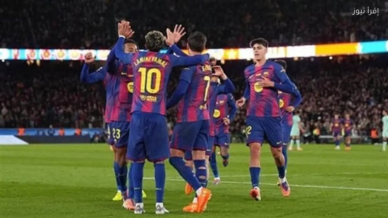 برشلونة يعلن موقفه النهائي من صفقة مهاجم الجزائر