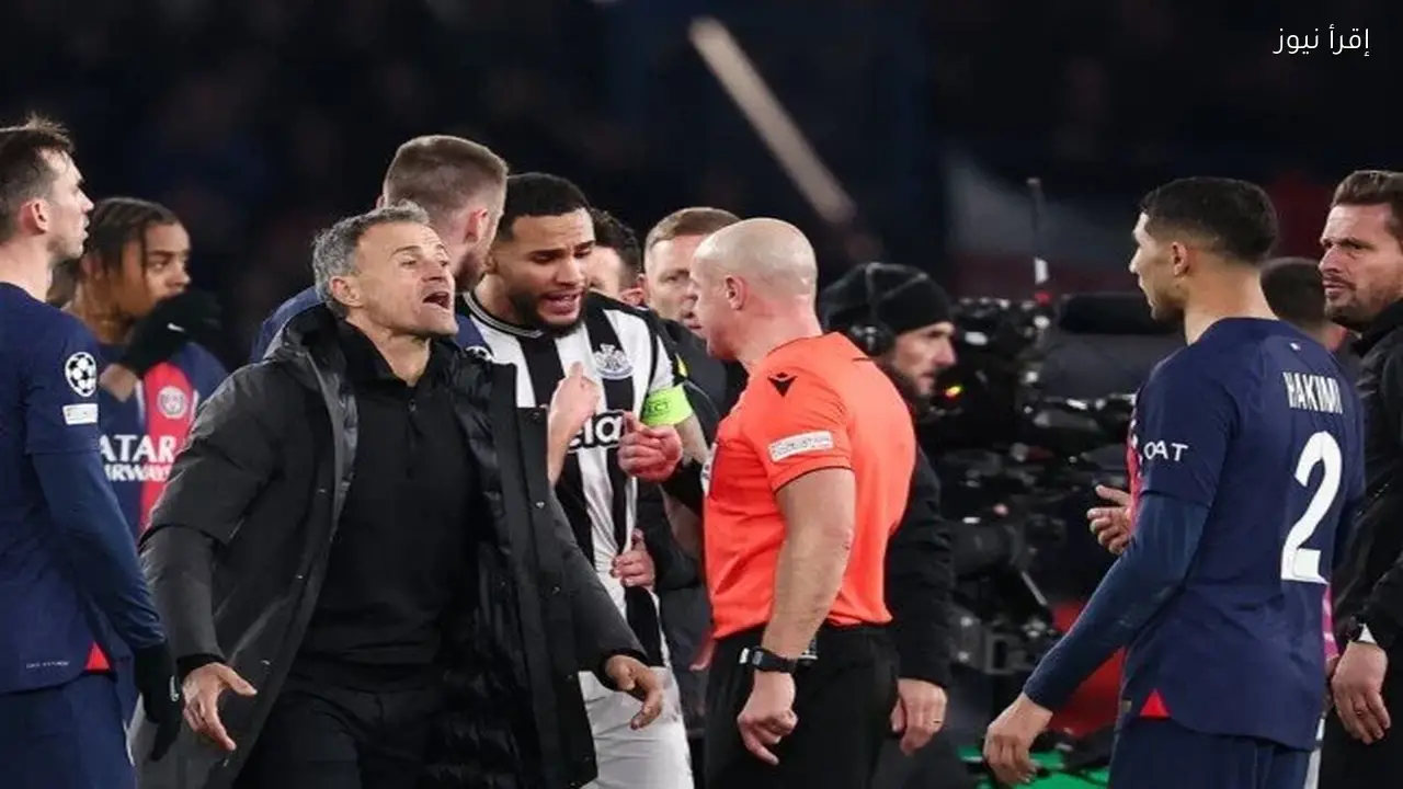 تشكيل باريس سان جيرمان ونيوكاسل في قمة دوري أبطال أوروبا