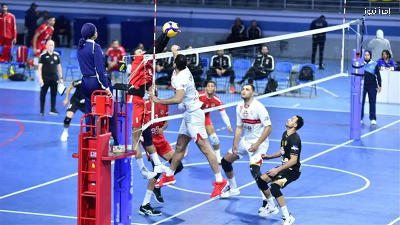 سيناريوهات حسم لقب دوري الطائرة بين الأهلي والزمالك