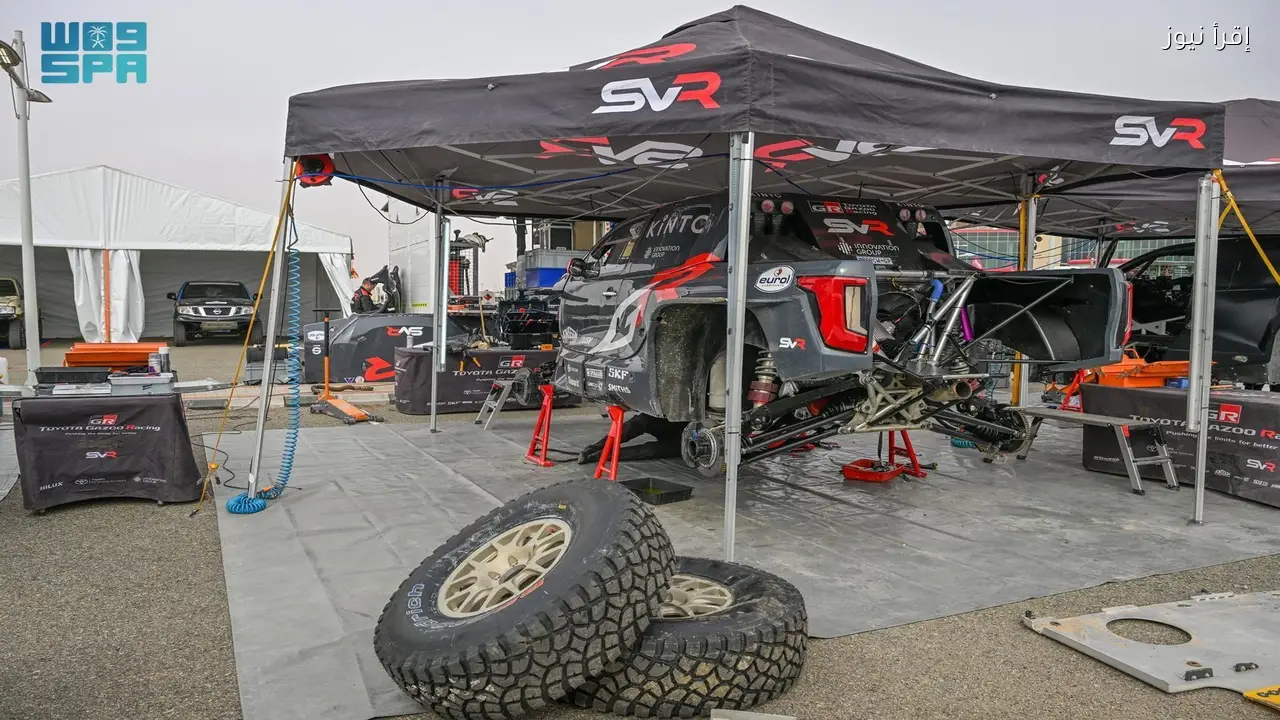 فحوصات شاملة لمئة وتسعة مركبات في رالي حائل باها لضمان السلامة