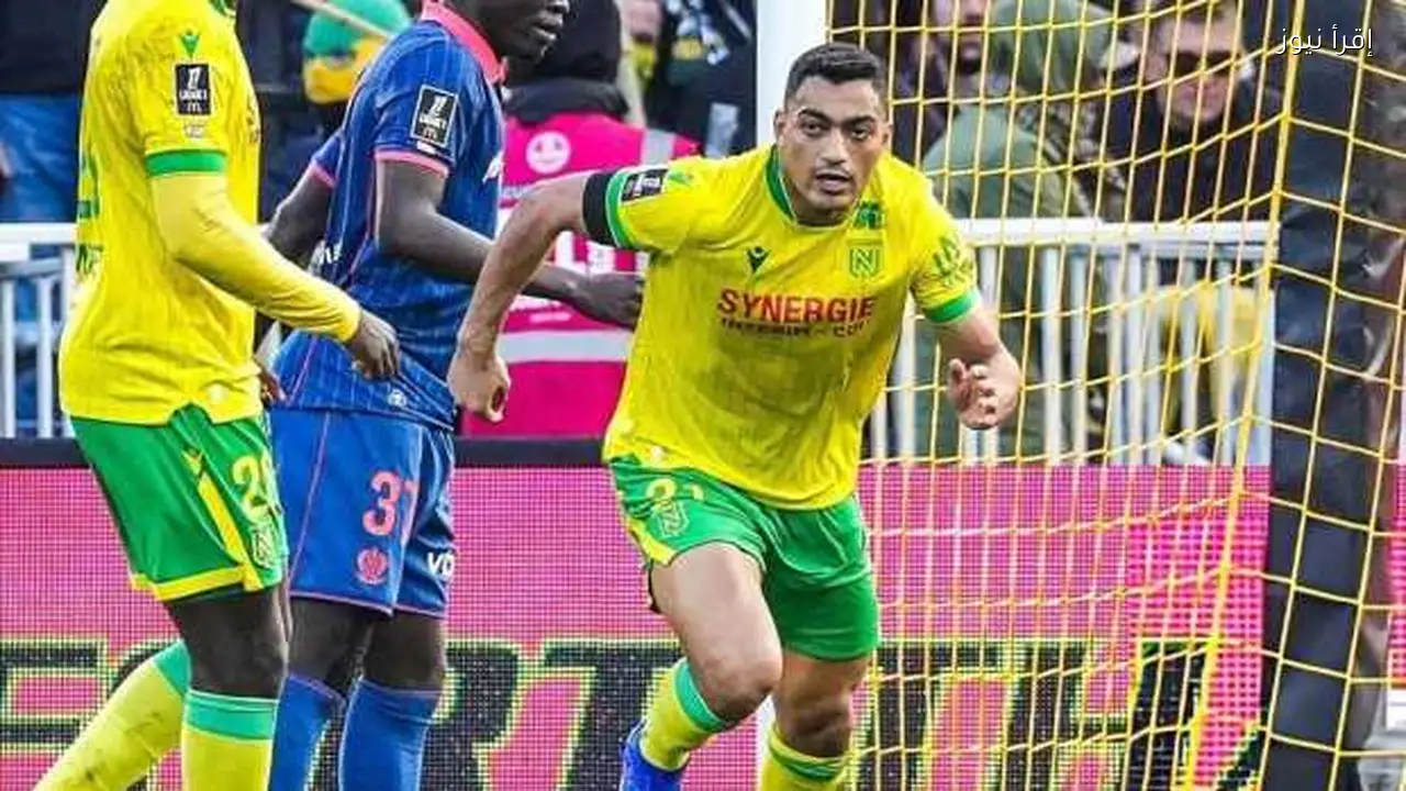 مصطفى محمد يحرز هدفه في خسارة نانت أمام نيس