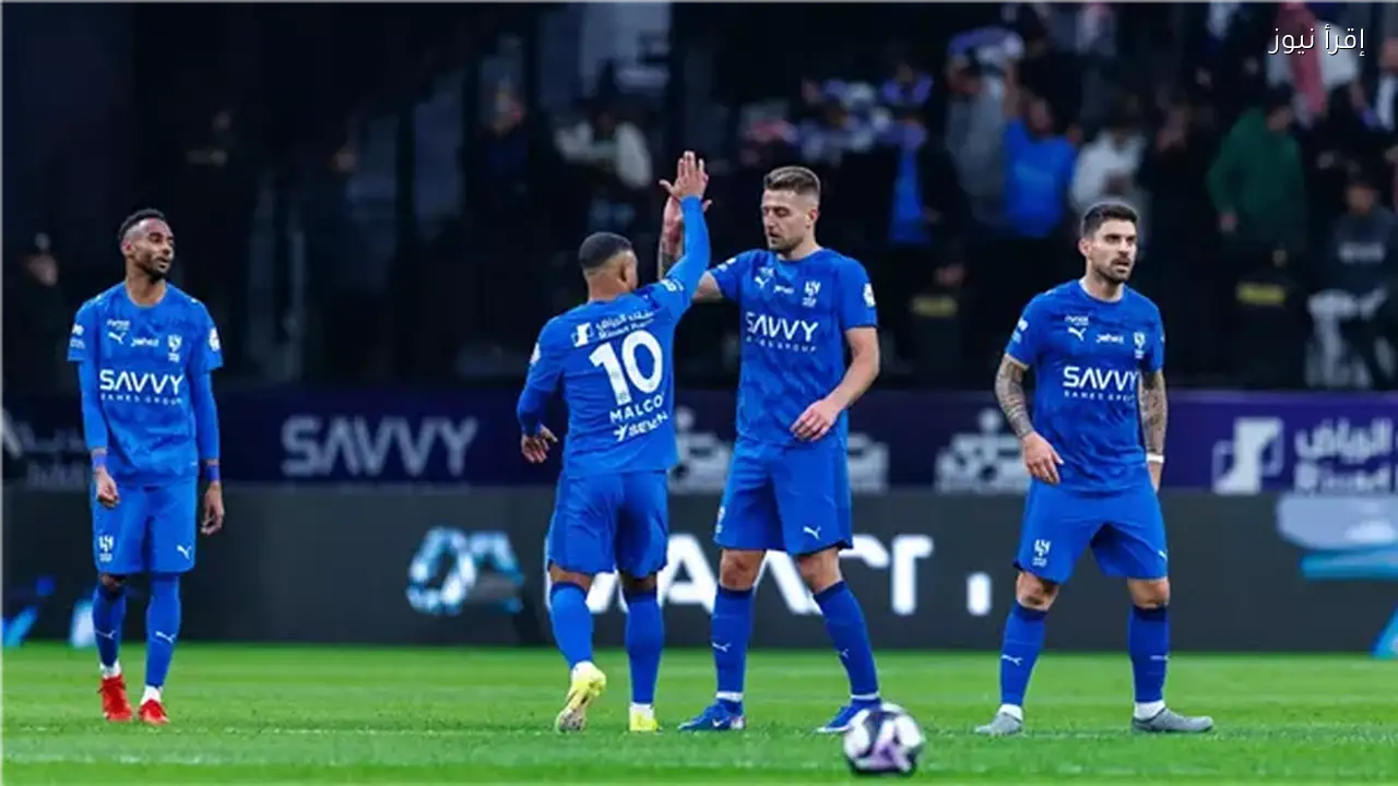 موعد مباراة الهلال والقادسية في الدوري السعودي والقنوات الناقلة