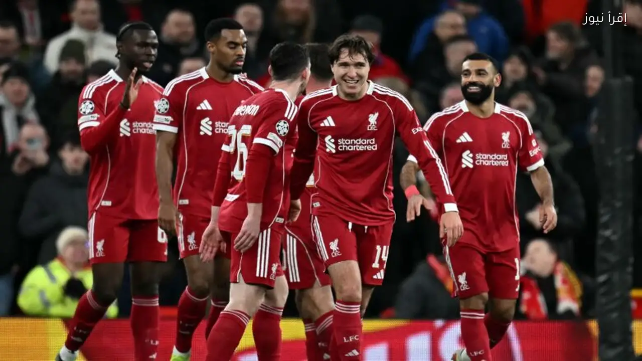 موعد مباراة ليفربول ضد نيوكاسل في الدوري الإنجليزي 2025-2026