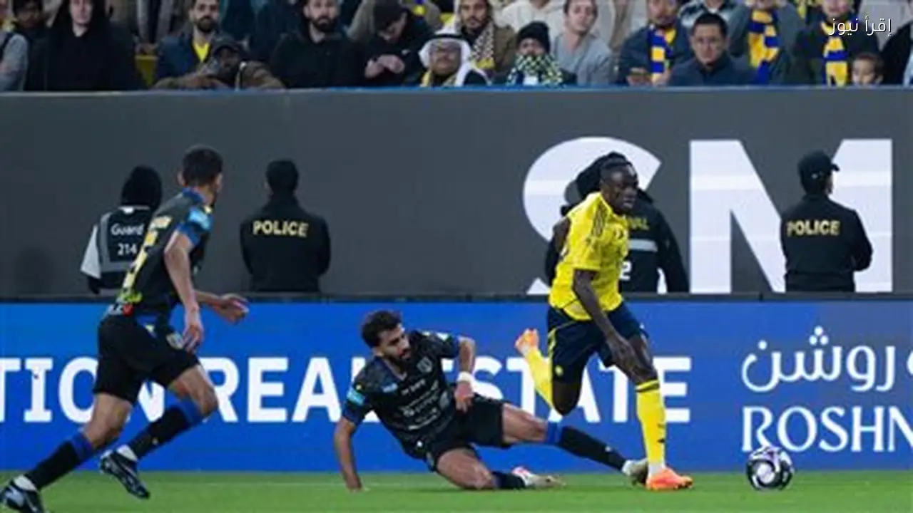 نصر يعزز صدارته بفوز على التعاون بهدف نظيف