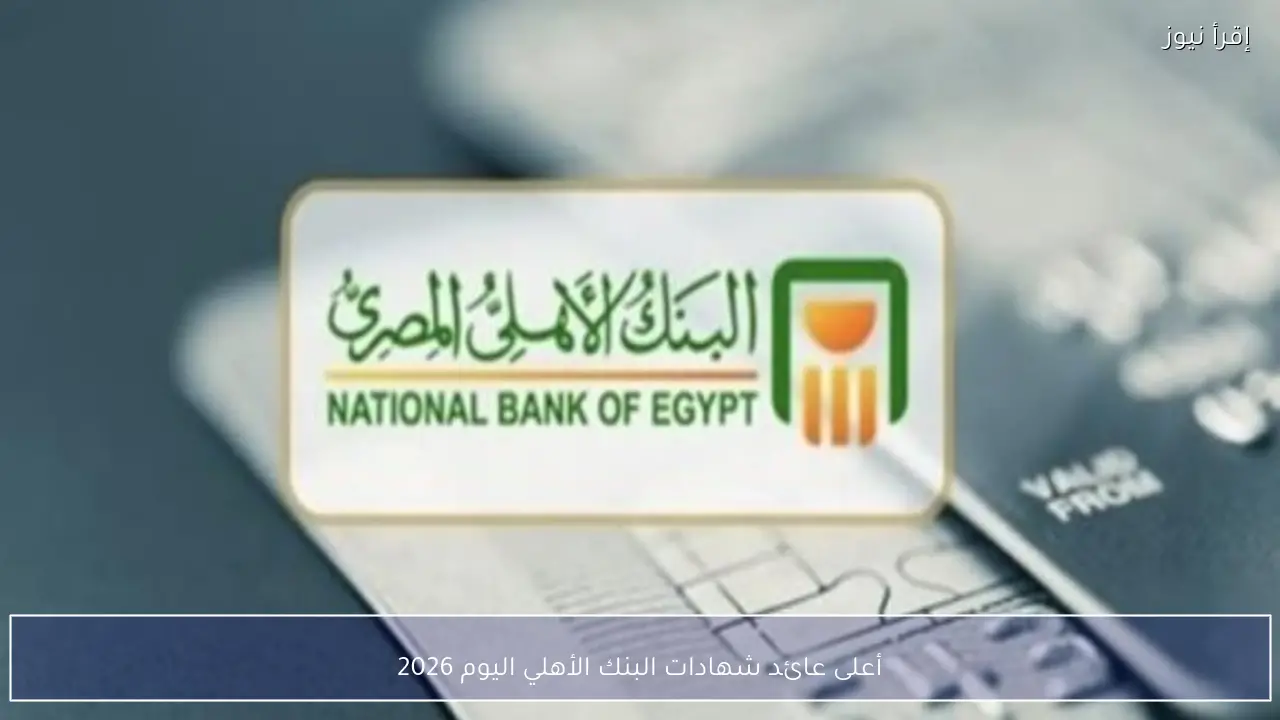 أعلى عائد شهادات البنك الأهلي اليوم 2026 وتفاصيل الشهادات البلاتينية بعوائد مرتفعة