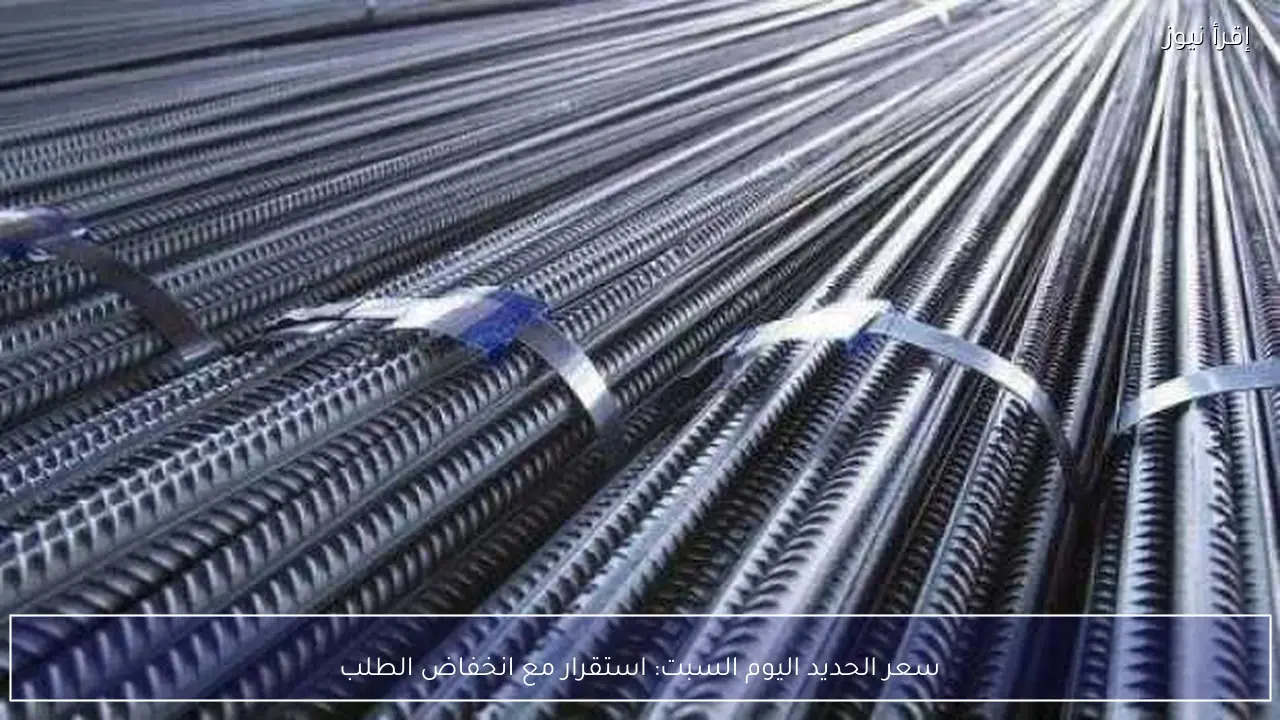 سعر الحديد اليوم السبت: استقرار مع انخفاض الطلب