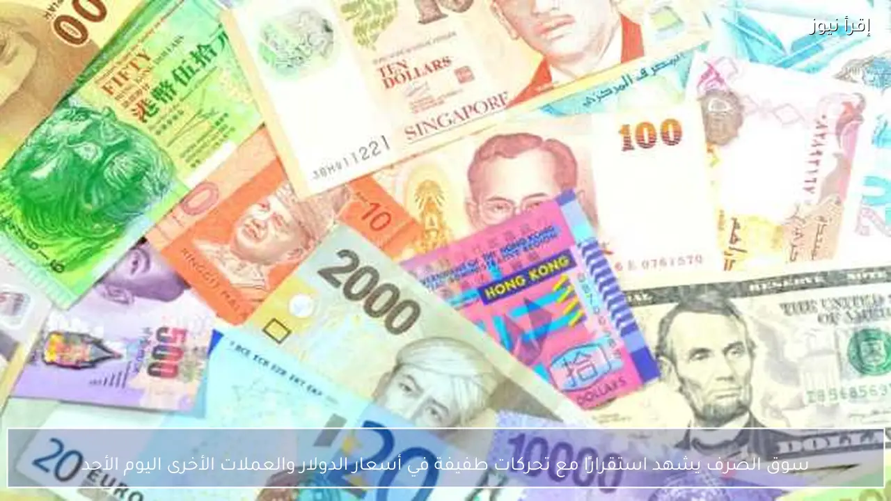 سوق الصرف يشهد استقرارًا مع تحركات طفيفة في أسعار الدولار والعملات الأخرى اليوم الأحد