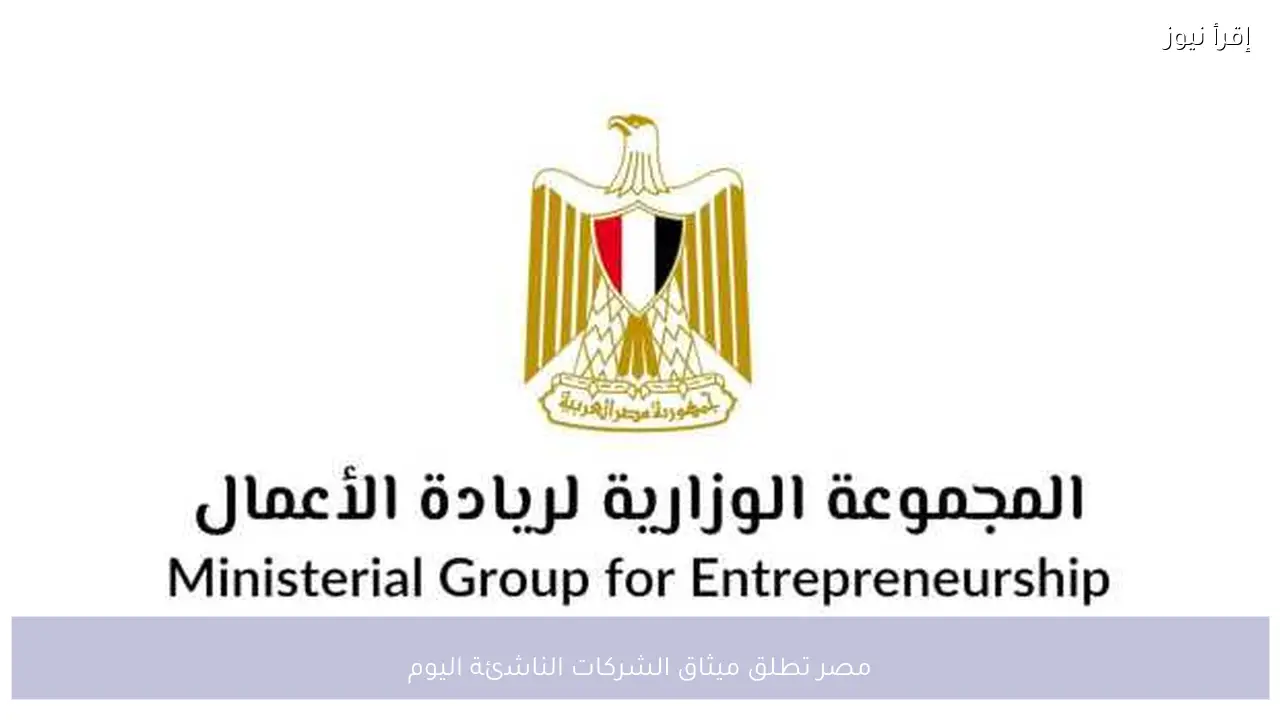 مصر تطلق ميثاق الشركات الناشئة اليوم